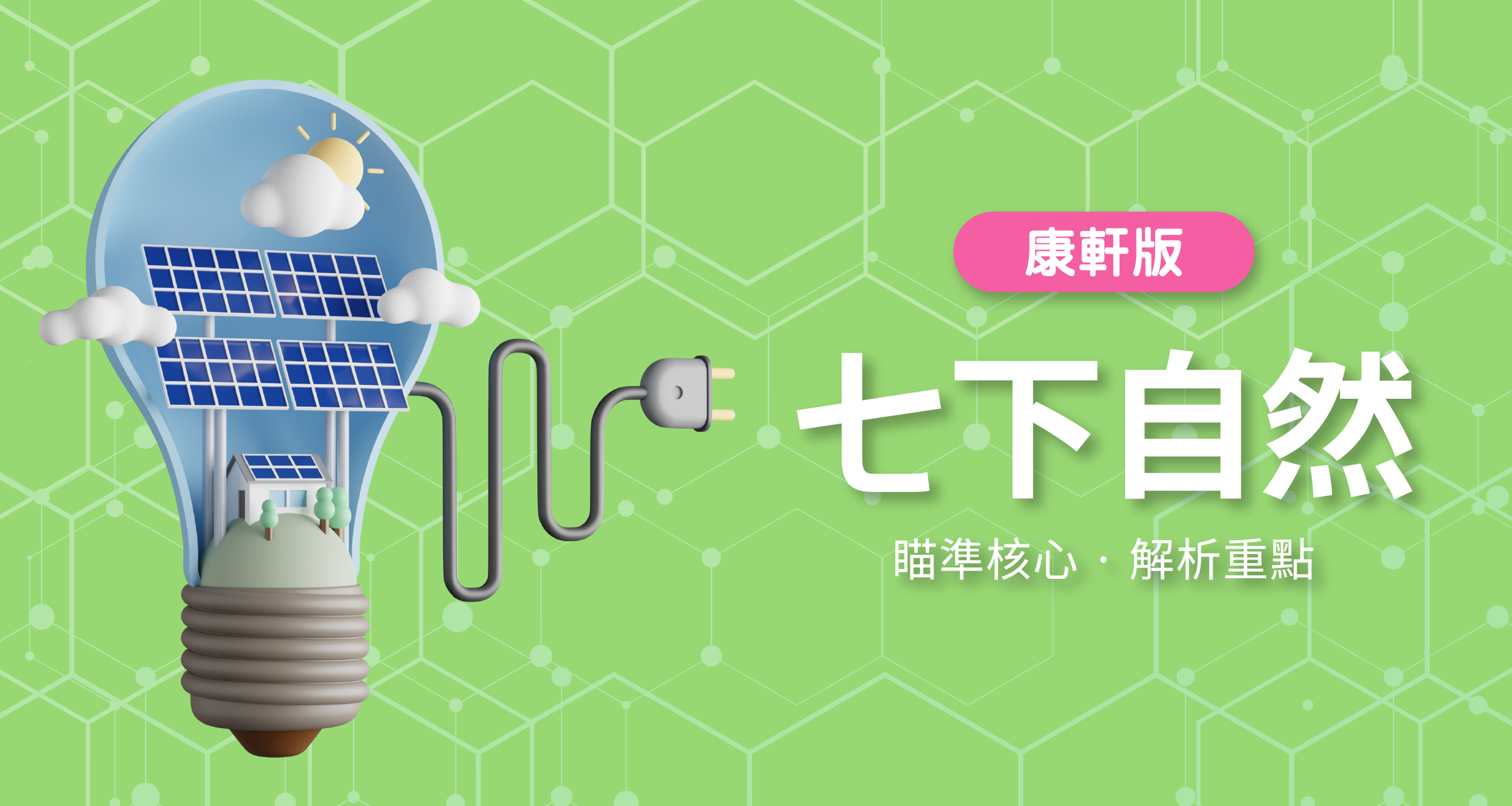 國中七下自然【康軒版】　　　一段體驗課程